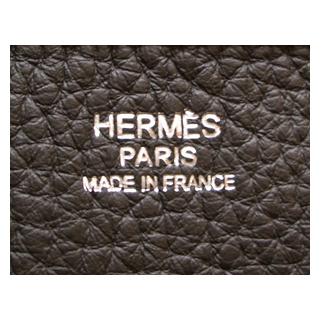 Replica Hermes Evelyne PM Clemens Graphite Silver Hardware On Sale